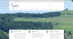 Desktop Screenshot of gisikon.ch